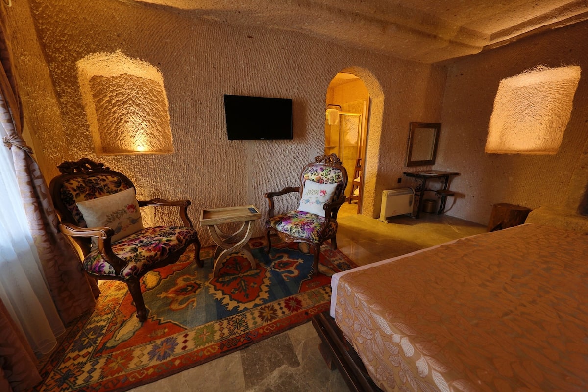 Standard Room with Chimney | 2 slaapkamers, lakens van Egyptisch katoen, luxe beddengoed