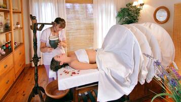 Body treatments, body wraps, body scrubs, facials