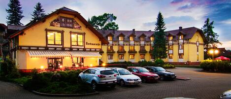 Majoituspaikan julkisivu