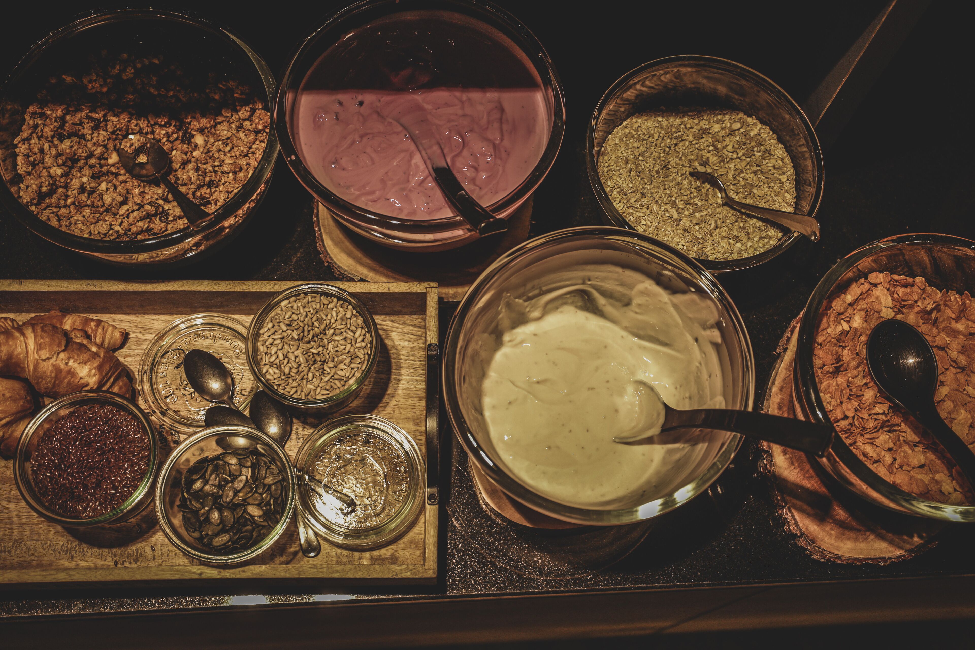 daily buffet breakfast (chf 18.00 per person)