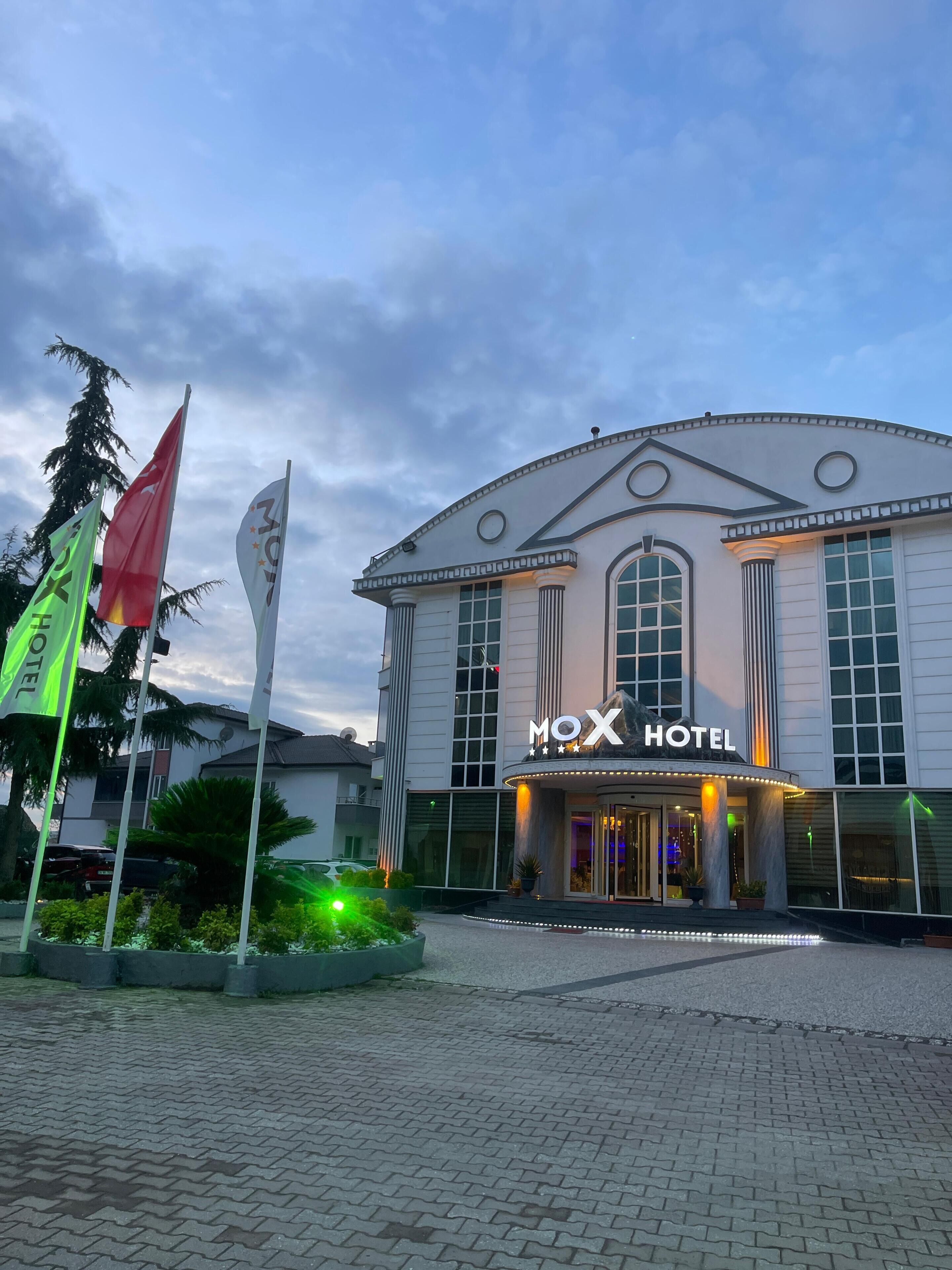 Fachada de la propiedad