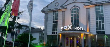 Façade de l’hébergement