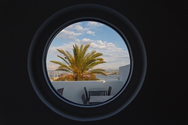 Blick von der Unterkunft