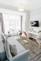 Superior Apartment, 1 Bedroom, Accessible, Kitchenette | Living area