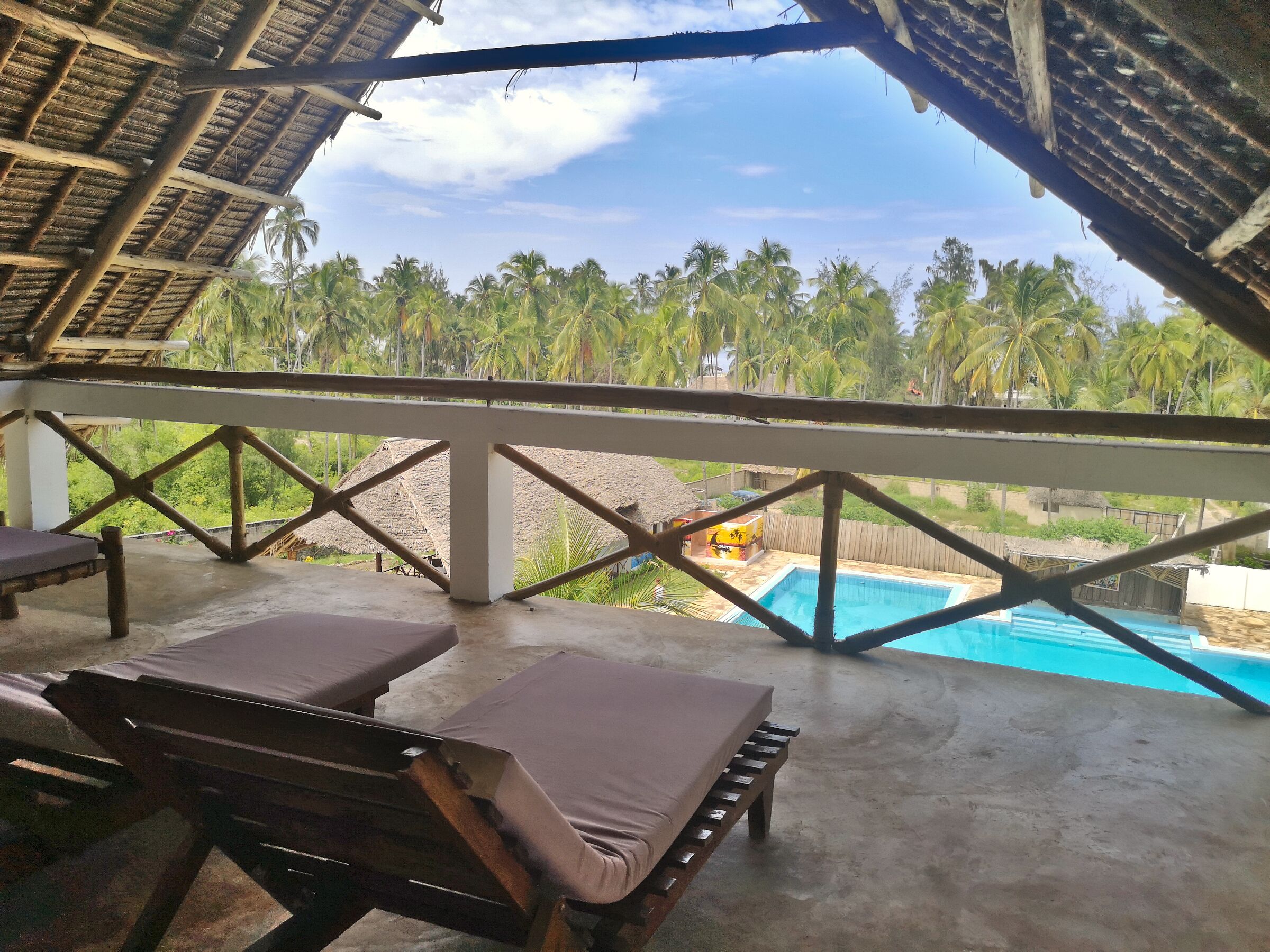 Superior Bungalow, Multiple Beds, Terrace, Pool View | Terrace/patio