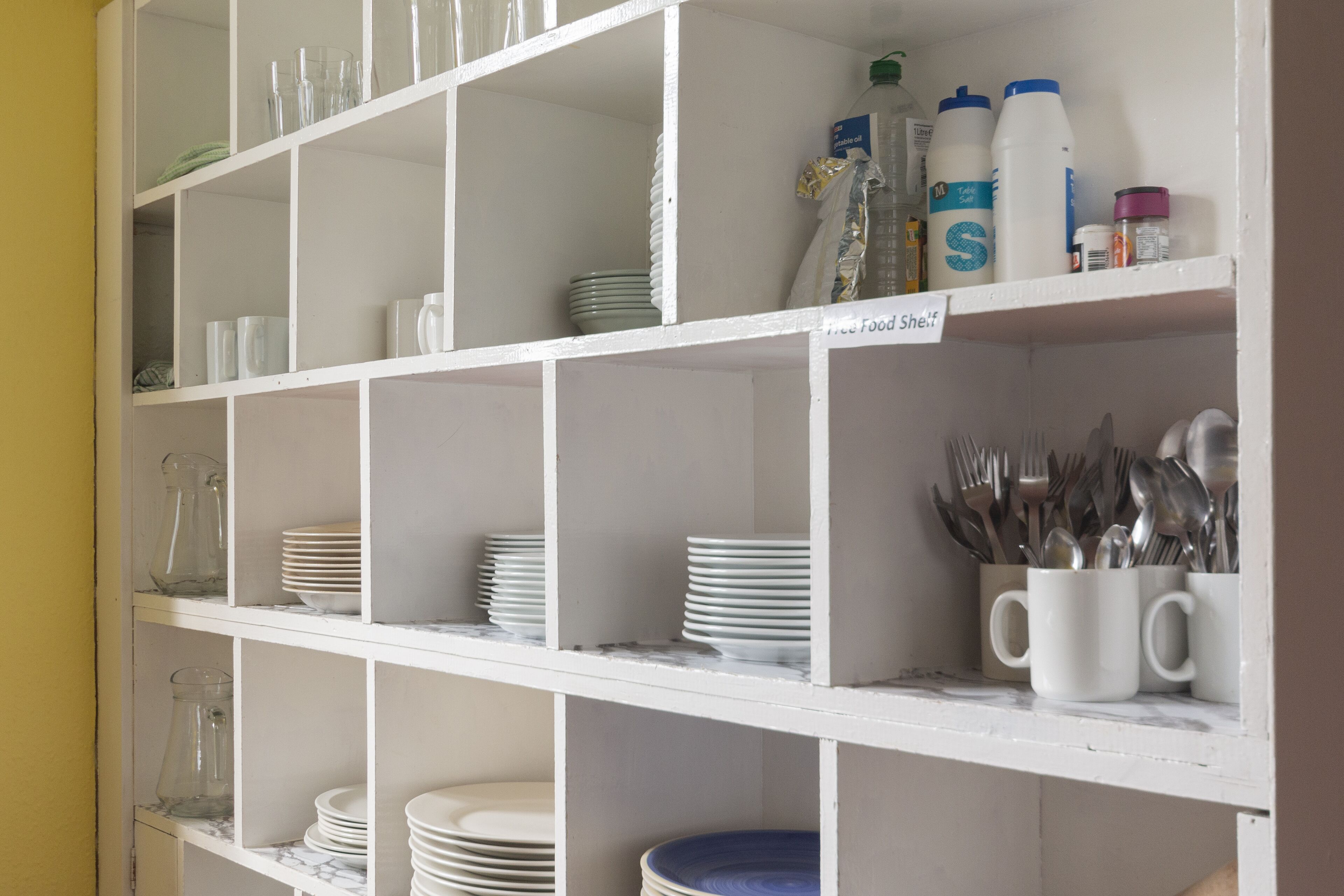 Refrigerador y microondas 