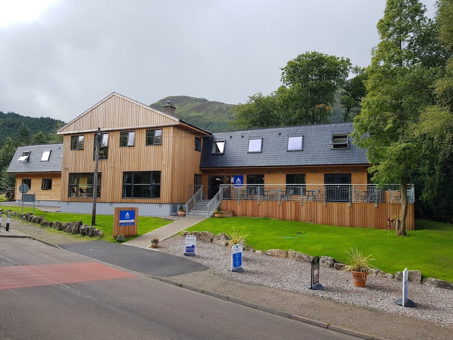 Façade de lâhĂ©bergement