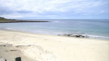 Vlak bij het strand