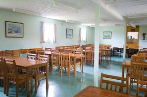 Daily self-service breakfast (GBP 6.50 per person)