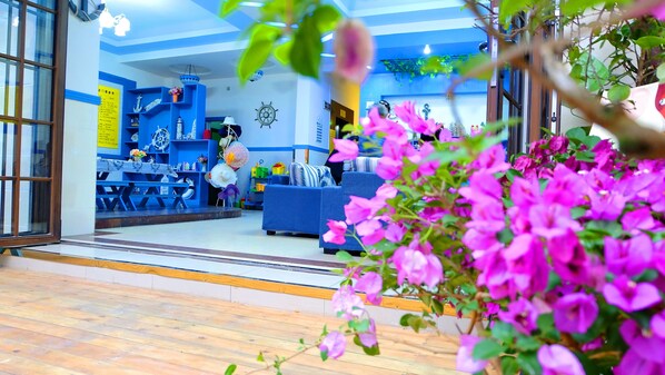 Sala de estar en el lobby