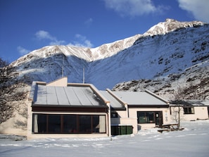 Façade de l’hébergement