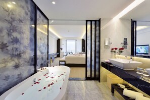 Minibar, in-room safe, desk, blackout drapes