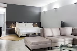 1 quarto, roupas de cama premium, frigobar, cofres nos quartos