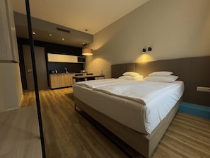Standard Double or Twin Room, Kitchenette | Hypo-allergenic bedding, Select Comfort beds, individually decorated - Avenue Legerova 19 (Prague)