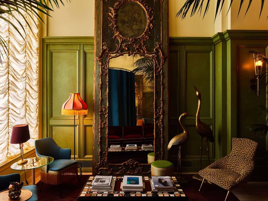 Lobby sitting area