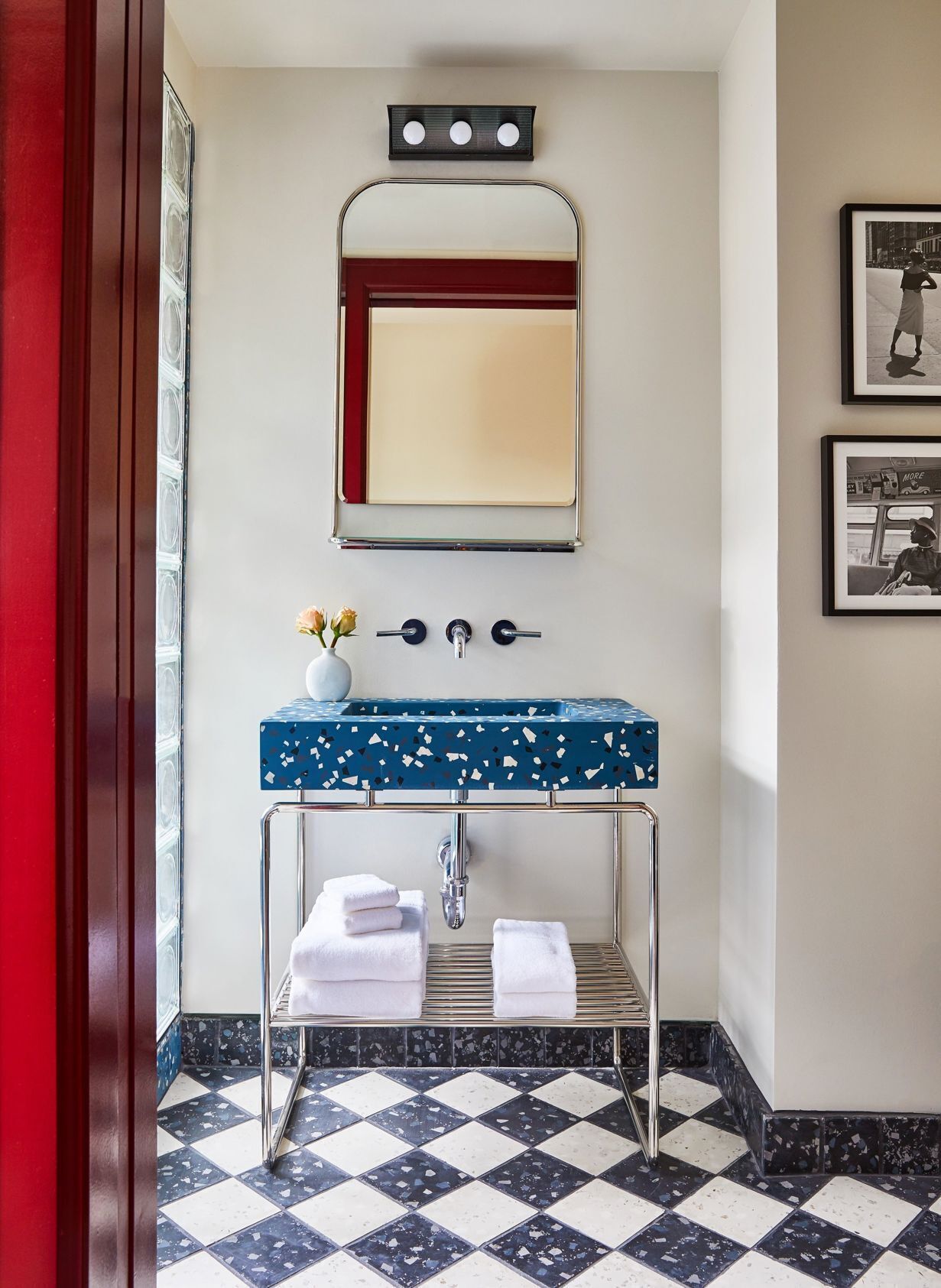 Bathroom | Shower, designer toiletries, hair dryer, bathrobes
