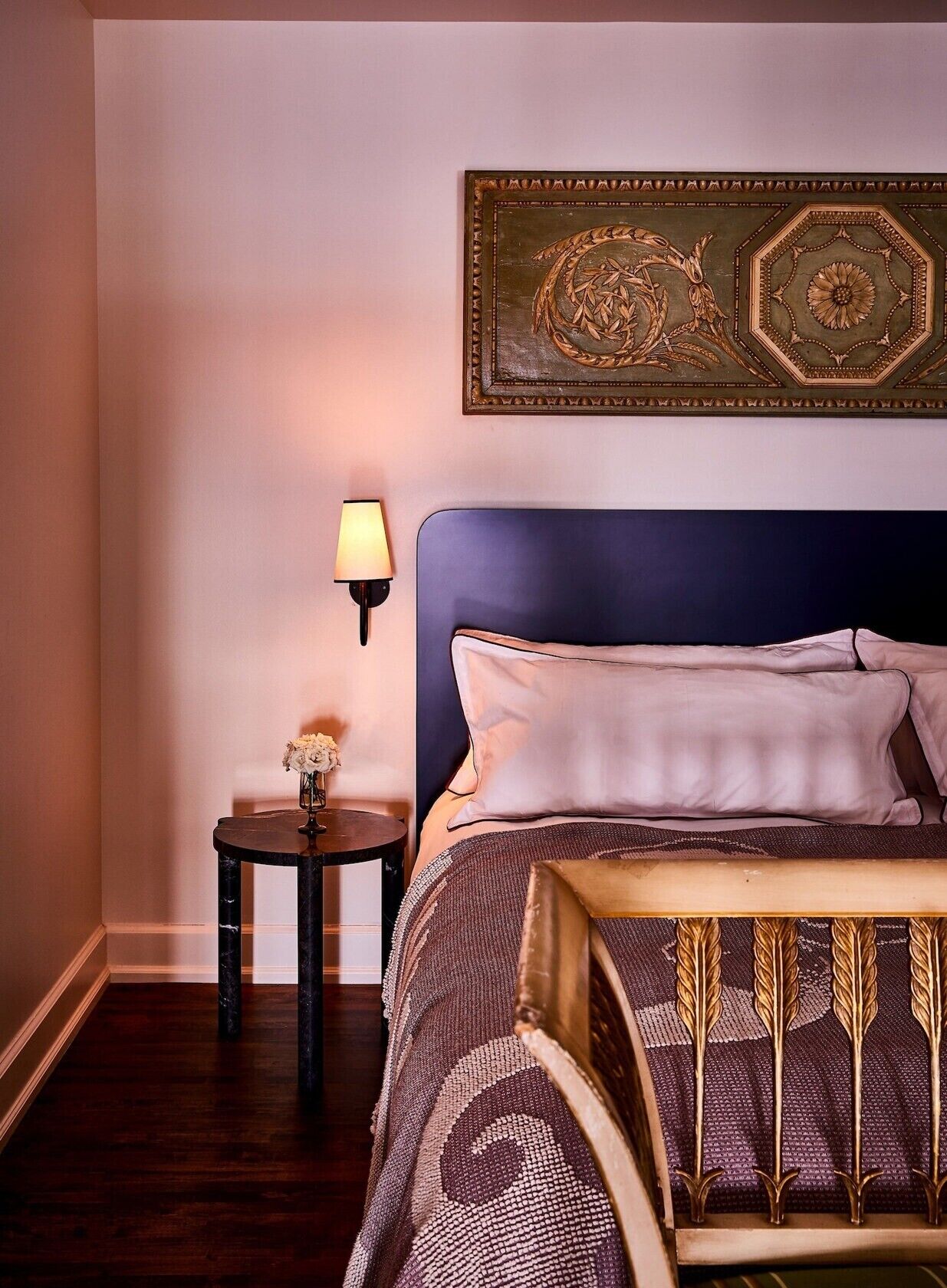 Frette Italian sheets, premium bedding, pillowtop beds, minibar