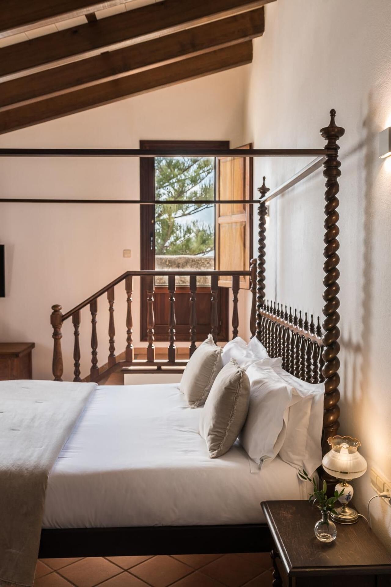 1 quarto, roupas de cama premium, edredons de pluma, frigobar
