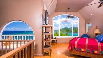 Room, 1 Queen Bed, Ocean View | 1 bedroom, in-room safe, free WiFi, bed sheets