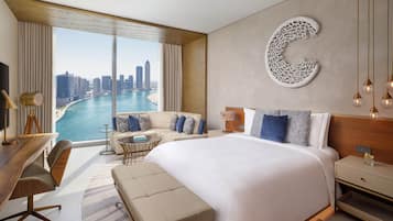 Premium bedding, pillow-top beds, minibar, in-room safe