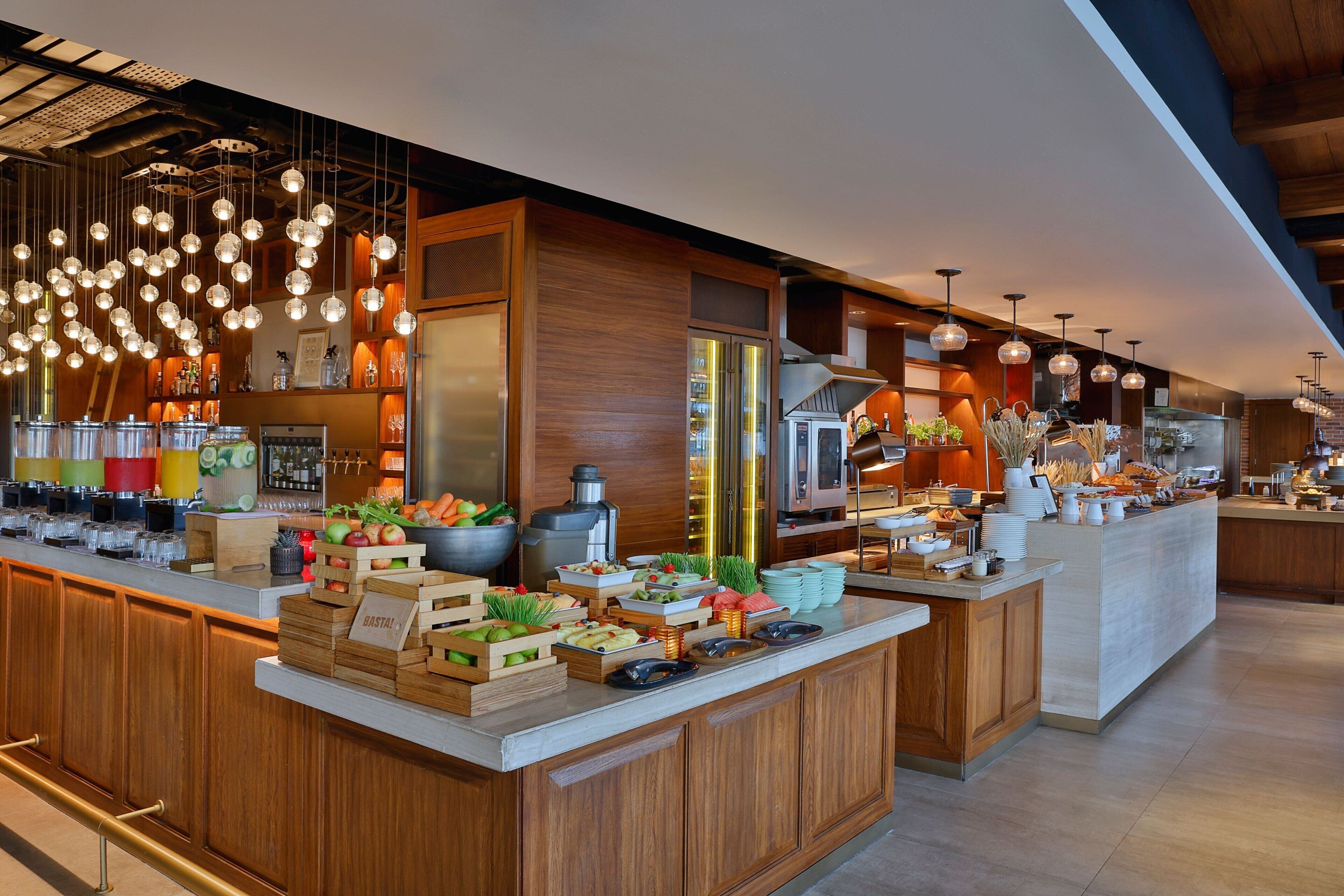 daily buffet breakfast (aed 180 per person)