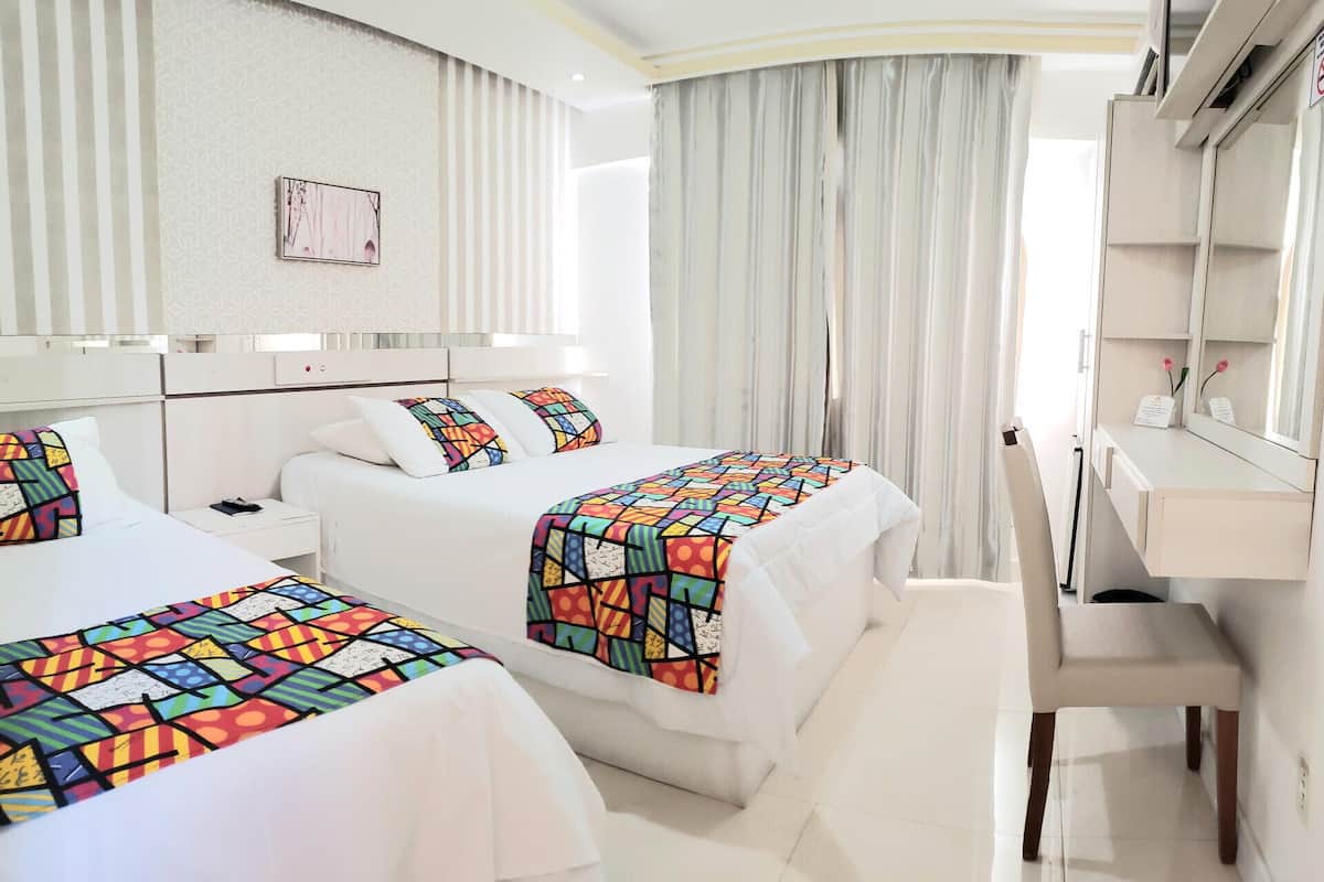 Een minibar, gratis wifi, rolstoeltoegang