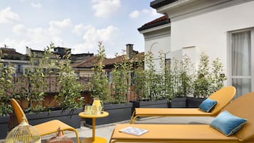 Superior-Zimmer, 1 Queen-Bett, Terrasse