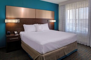 Suite, 1 Bedroom | Premium bedding, desk, laptop workspace, iron/ironing board - Residence Inn by Marriott Dallas Allen/Fairview (McKinney)