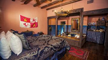 經典小屋, 1 張加大雙人床, 按摩浴缸 (Spain) | 1 間睡房、埃及棉床單、高級寢具、羽絨被
