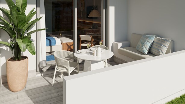 Premium-Zimmer, 1 King-Bett (Garden Terrace)