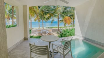 Superior Room, 1 King Bed, Private Pool, Sea View | View from room