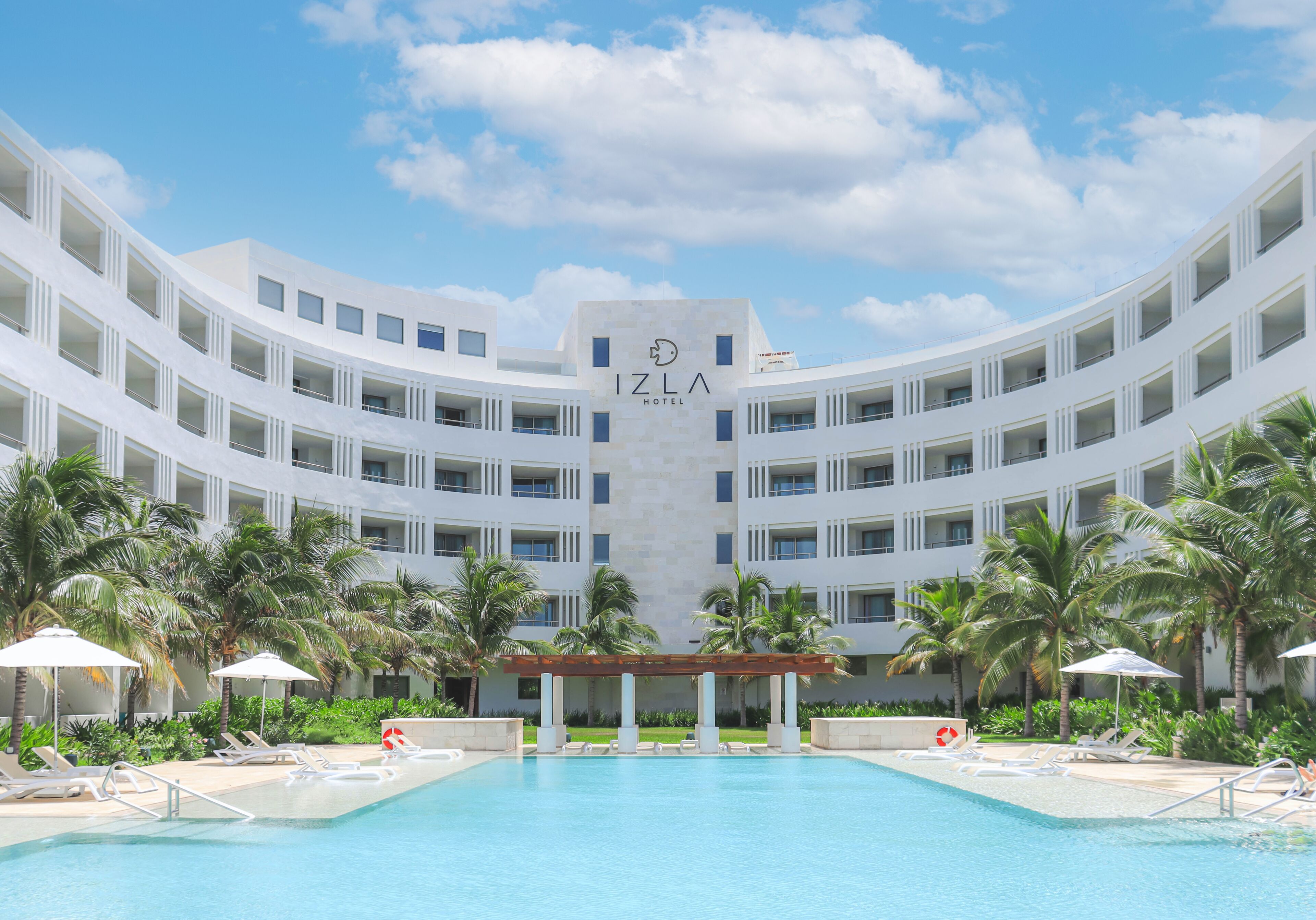 Voorkant van accommodatie