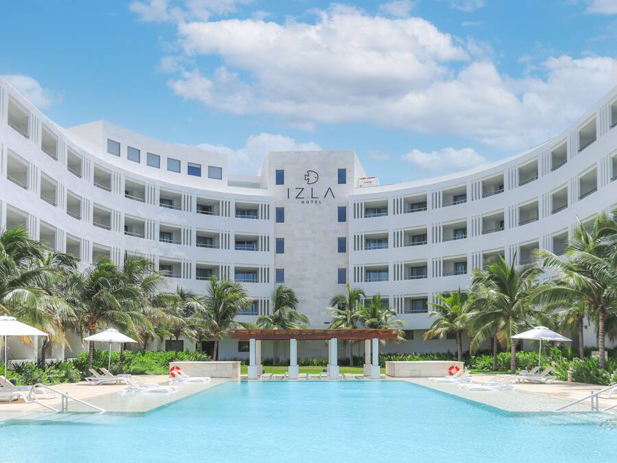 Voorkant van accommodatie