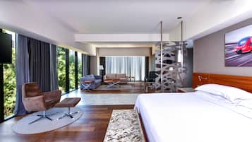 Edredons de pluma, cofres nos quartos, individualmente mobiliados