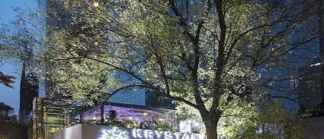 Front of property - evening/night