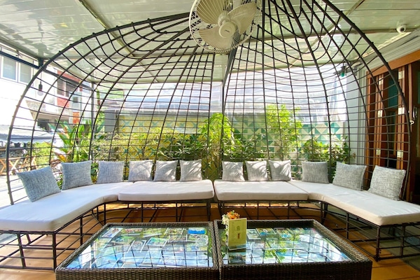 Fachada de la propiedad