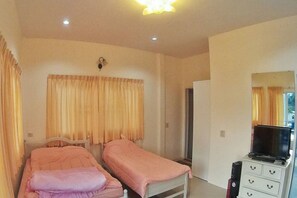 Double Room with Pool View | Rollaway beds, free WiFi - Sky & Water (Cha-am)