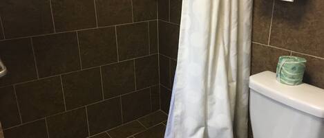 Regadera en el baño