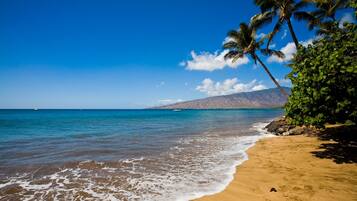 Sun loungers, beach towels