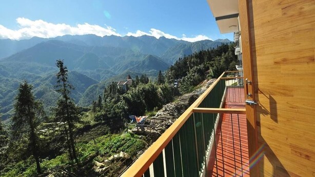 Terrace/patio - Sapa Scenery Hotel (Sa Pa)