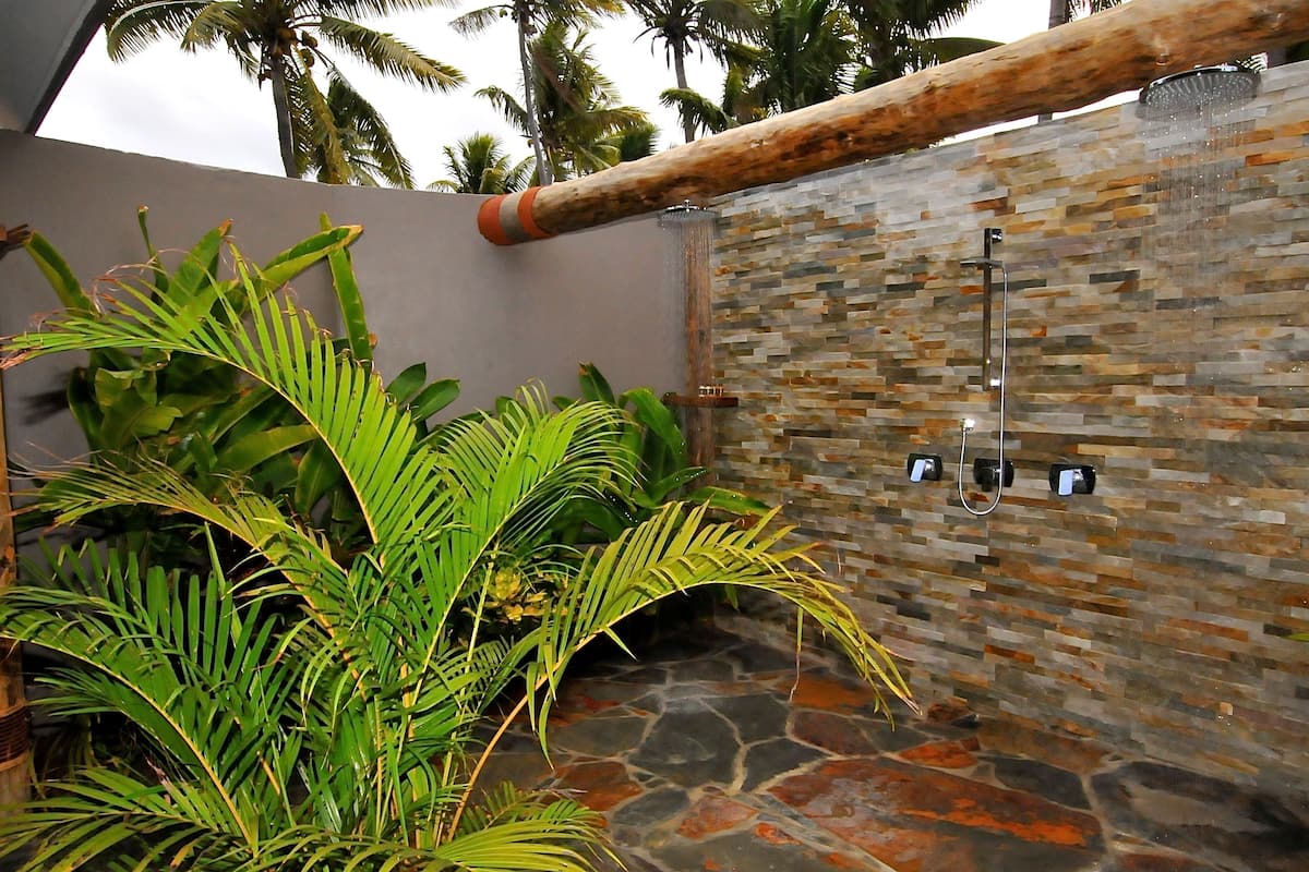 deluxe villa, 2 bedrooms, garden area | terrace/patio