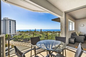 Standard-Apartment, 2 Schlafzimmer, Nichtraucher, Meerblick | Blick vom Balkon