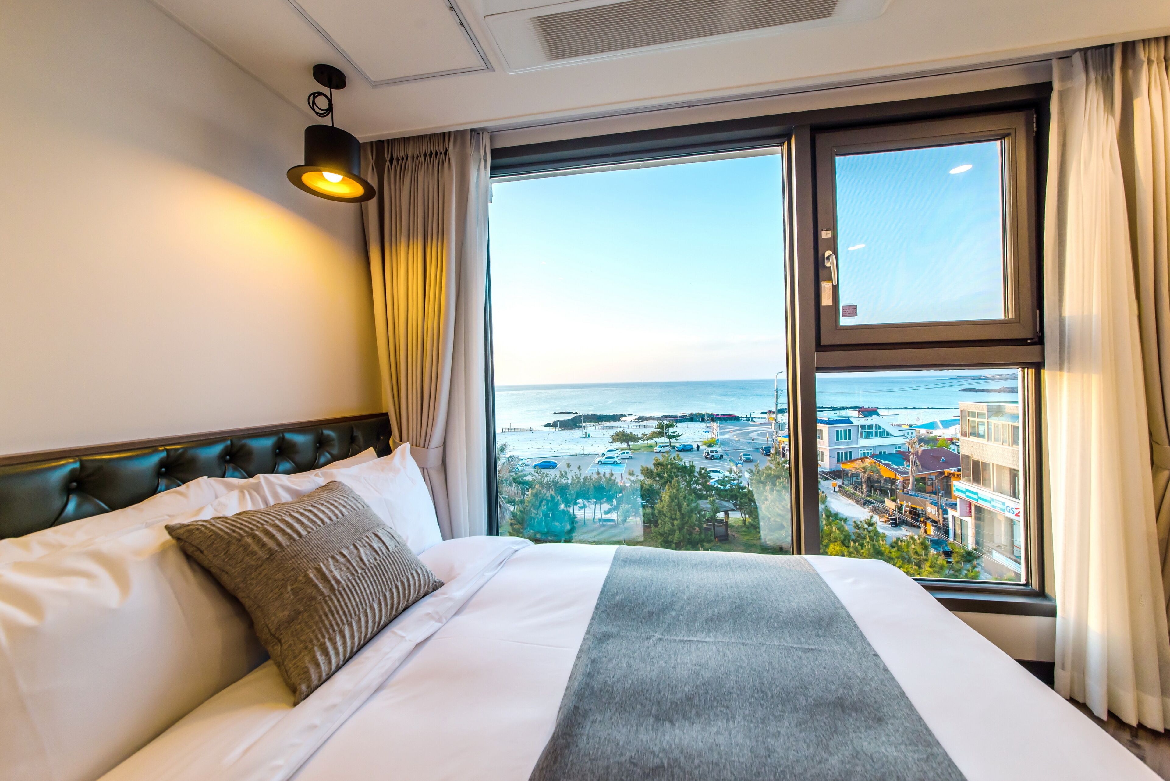 family twin room, sea view | premium bedding, desk, blackout curtains, soundproofing
