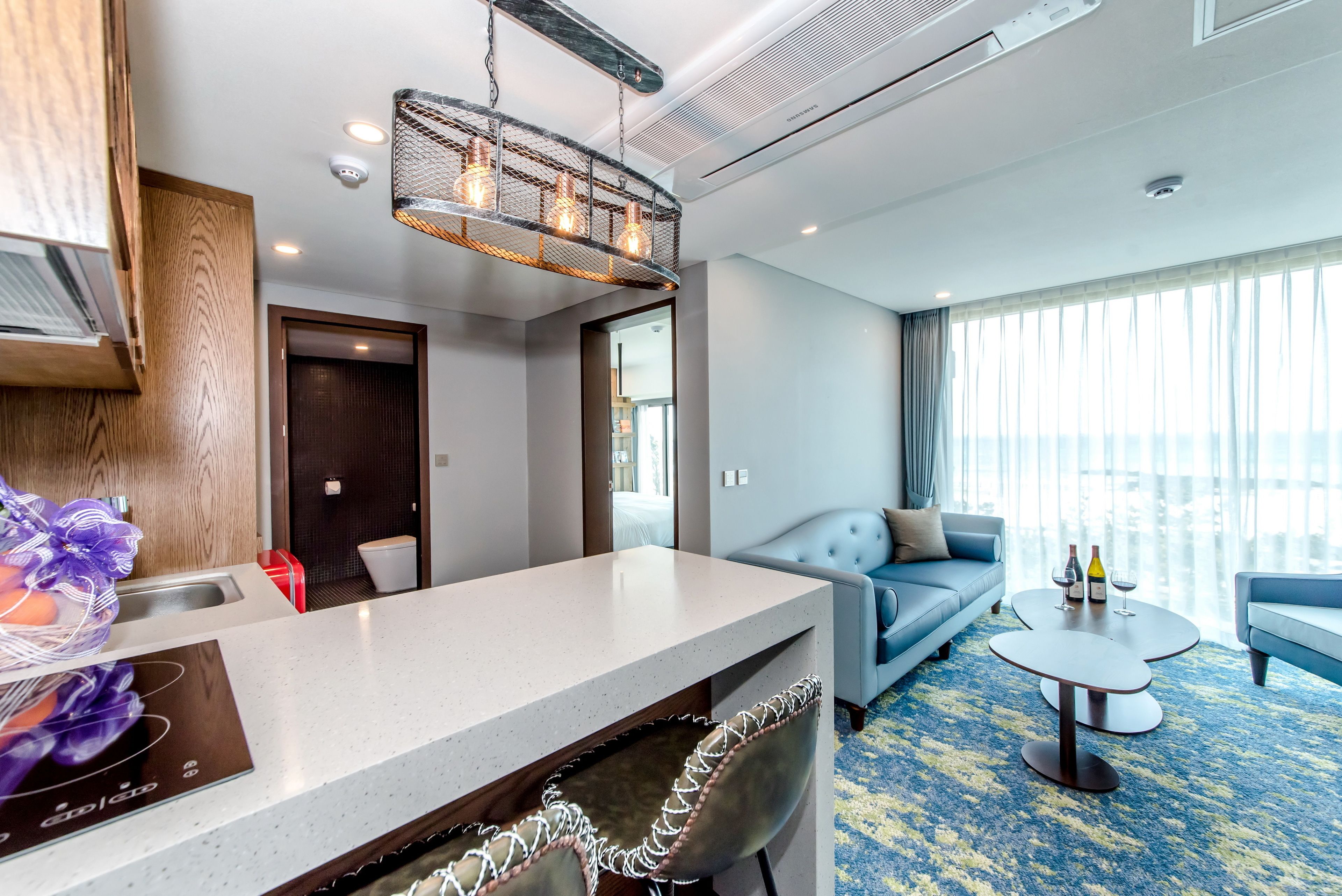 wonderful suite | private kitchenette | full-sized fridge, microwave, electric kettle