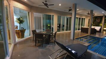 Udendørs spisemuligheder