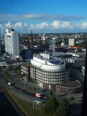 Blick von der Unterkunft