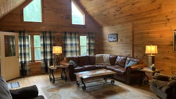 TV, fireplace, DVD player