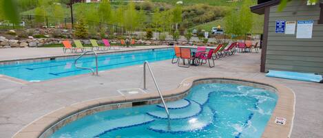 Una piscina climatizada