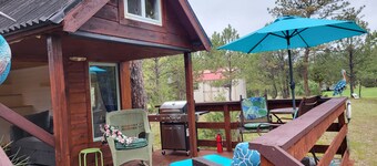 SeaCamper @EvansCliff PLUS Sibley Tent w /大きいベッド＆ホットタブda Dock 