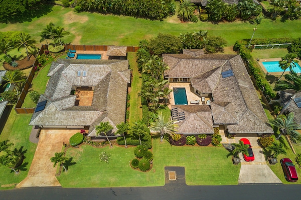 Aerial View of Both VRBO Listings: 1104054